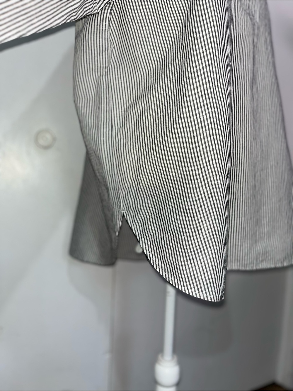 J Crew Linen Striped Buttonless Tunic • Linen & Cotton • NWOT - Picture 8 of 15